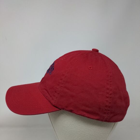 Hilton Head Island Slideback Hat Red One Size Embroidered Perrin - Picture 3 of 7